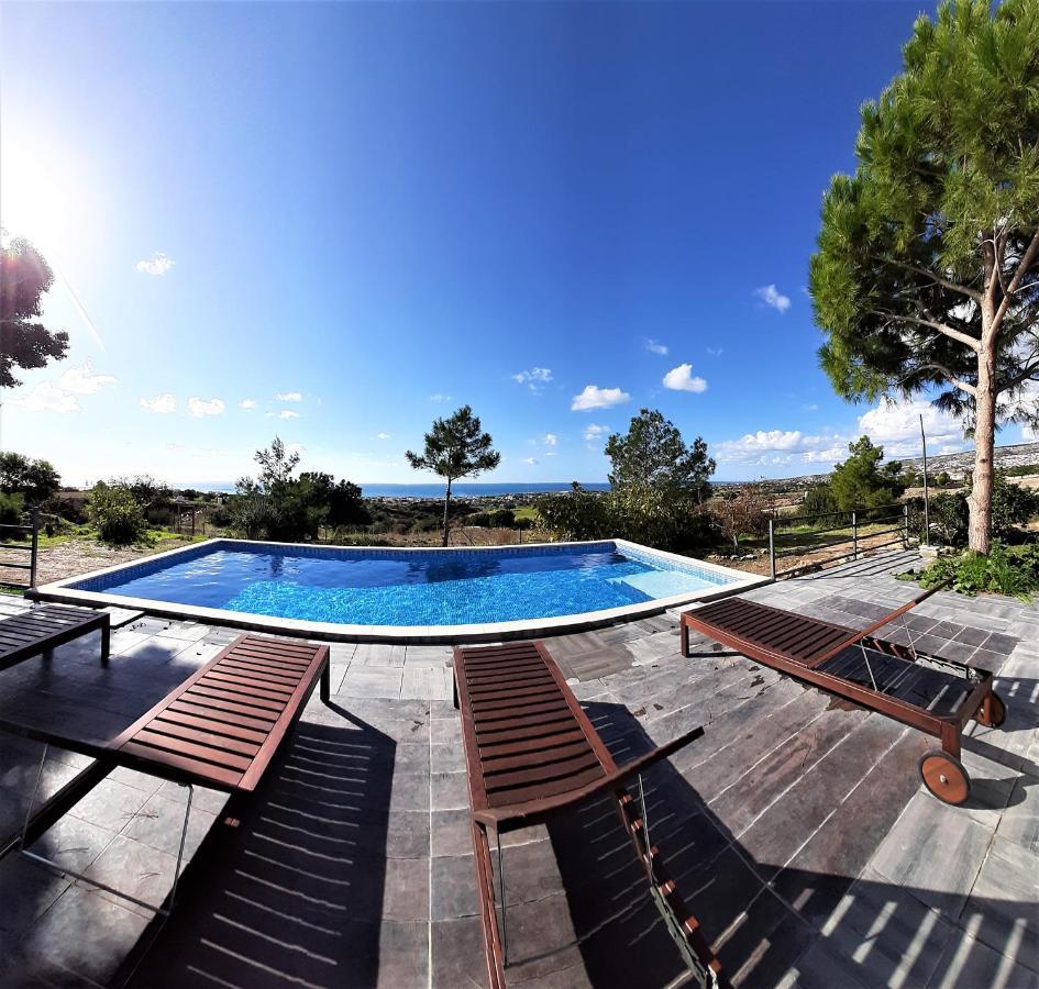 Villa Gavriel - Peyia Villa With Breathtaking Sea View, Peyia Villa With Private Pool, Secluded, Huge Outdoor Space, Mountain Views Zewnętrze zdjęcie